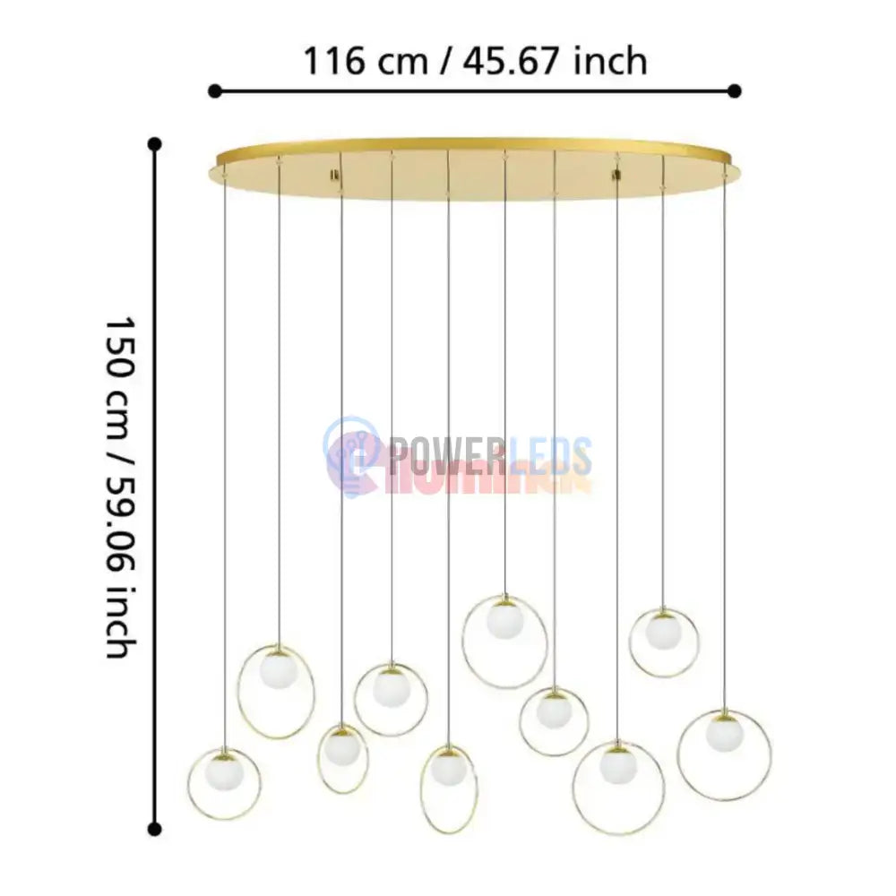 Lustra LED Suspendata Abajur PORTOCOLOM 390347 powerleds.ro