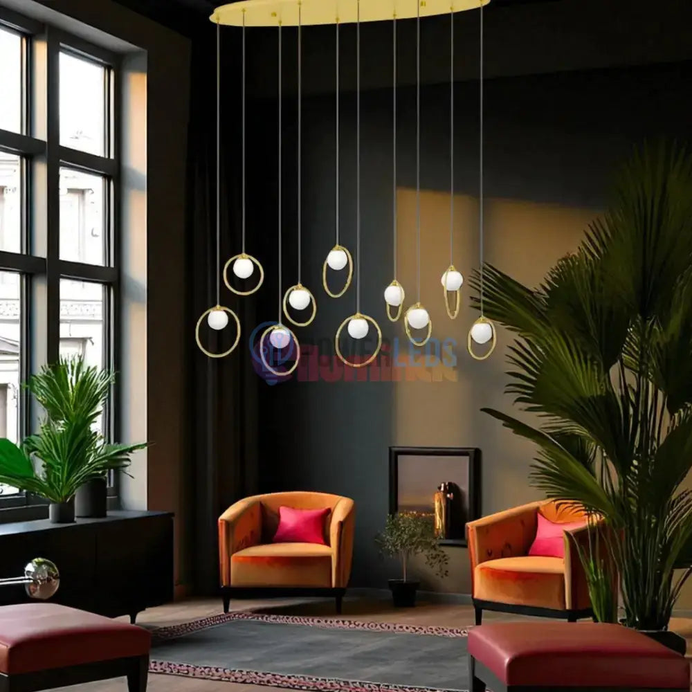 Lustra LED Suspendata Abajur PORTOCOLOM 390347 powerleds.ro