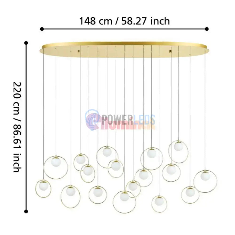 Lustra LED Dining Suspendata Abajur PORTOCOLOM Luxury powerleds.ro