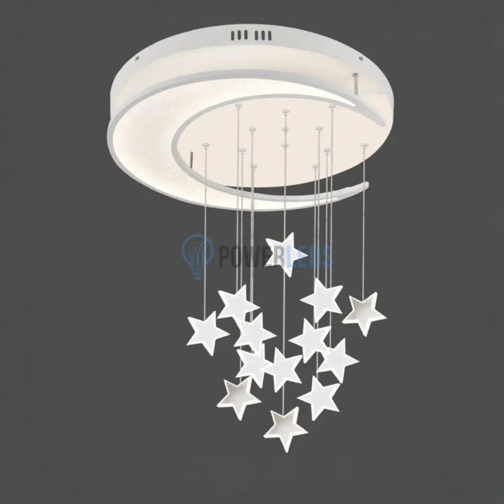 Lustra LED Dream Sky White Echivalent 300W Telecomanda Lighting Fixtures