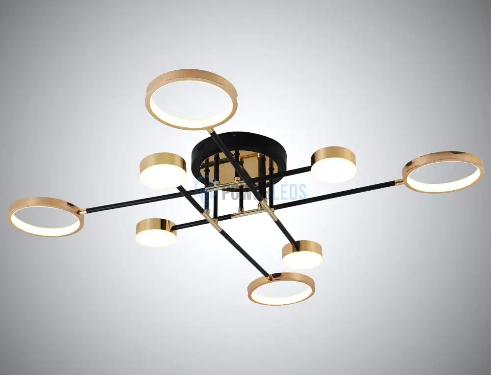 Lustra Led Dynamo Gigant Echivalent 800W Telecomanda Lighting Fixtures