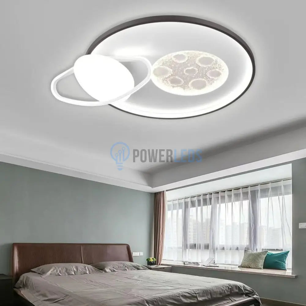 Lustra LED Full Moon Telecomanda Echivalent 600W MINIMALIST DESIGN / 50CM Lighting Fixtures