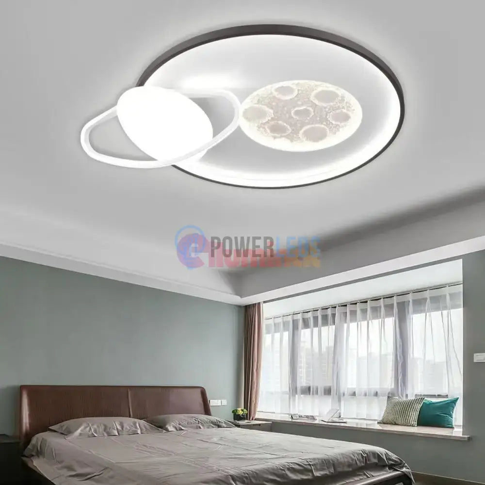Lustra LED Full Moon Telecomanda Echivalent 600W powerleds.ro