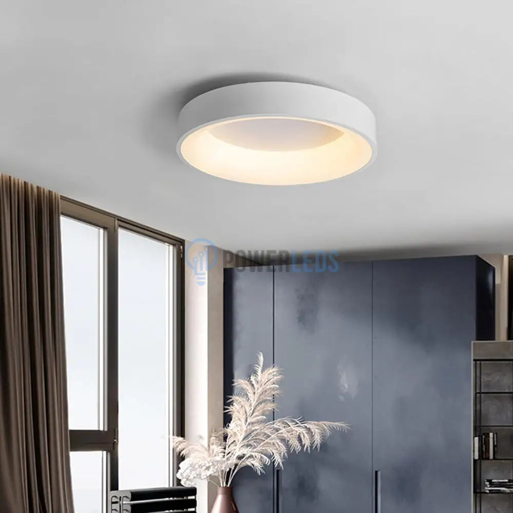 Lustra LED GIRONA White, 3 Lumini din buton, Echivalent 400W powerleds.ro