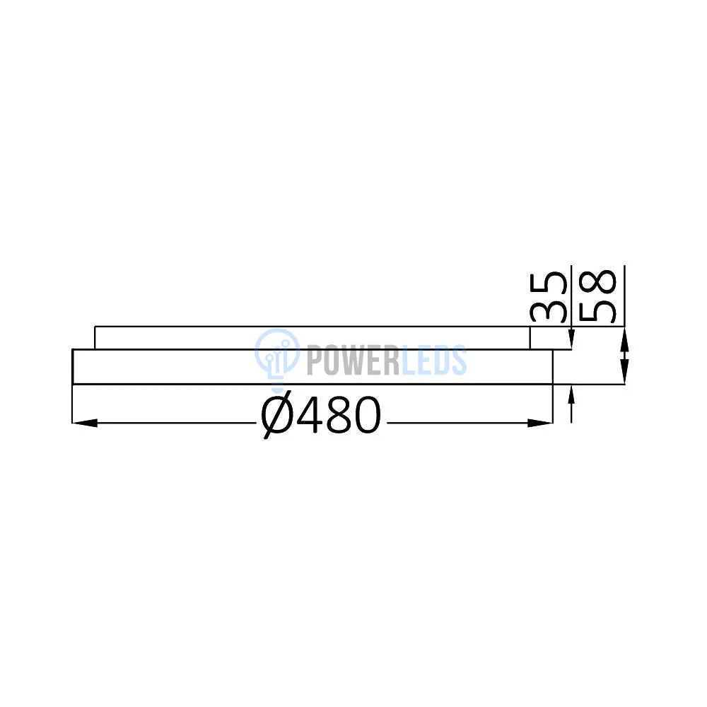 Lustra LED GIRONA White, 3 Lumini din buton, Echivalent 400W powerleds.ro