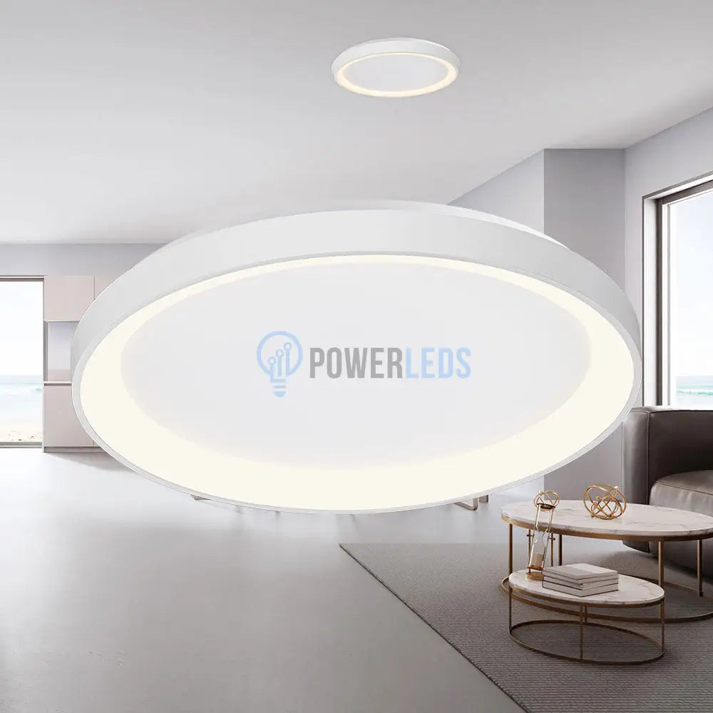 Lustra LED GIRONA White, 3 Lumini din buton, Echivalent 400W powerleds.ro