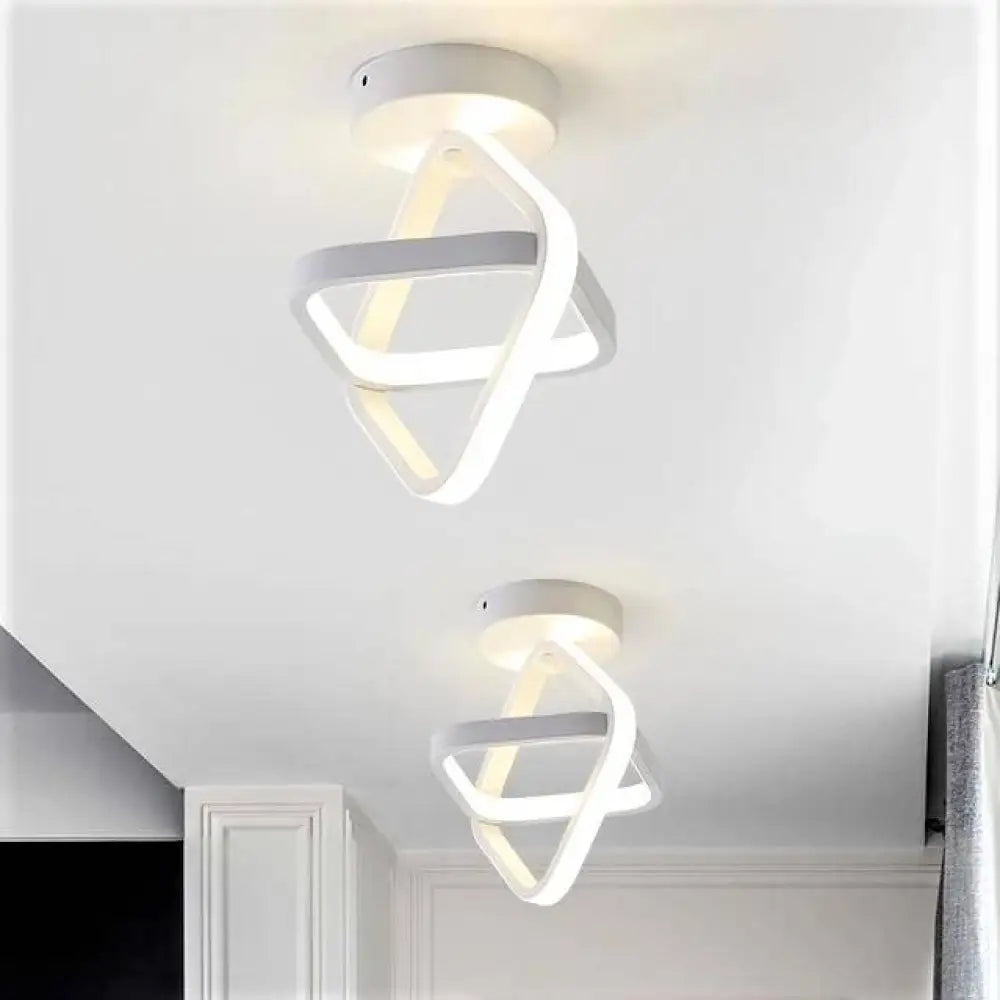 Lustra Led 26W Infinity Square 3 Functii Led Ceiling Light