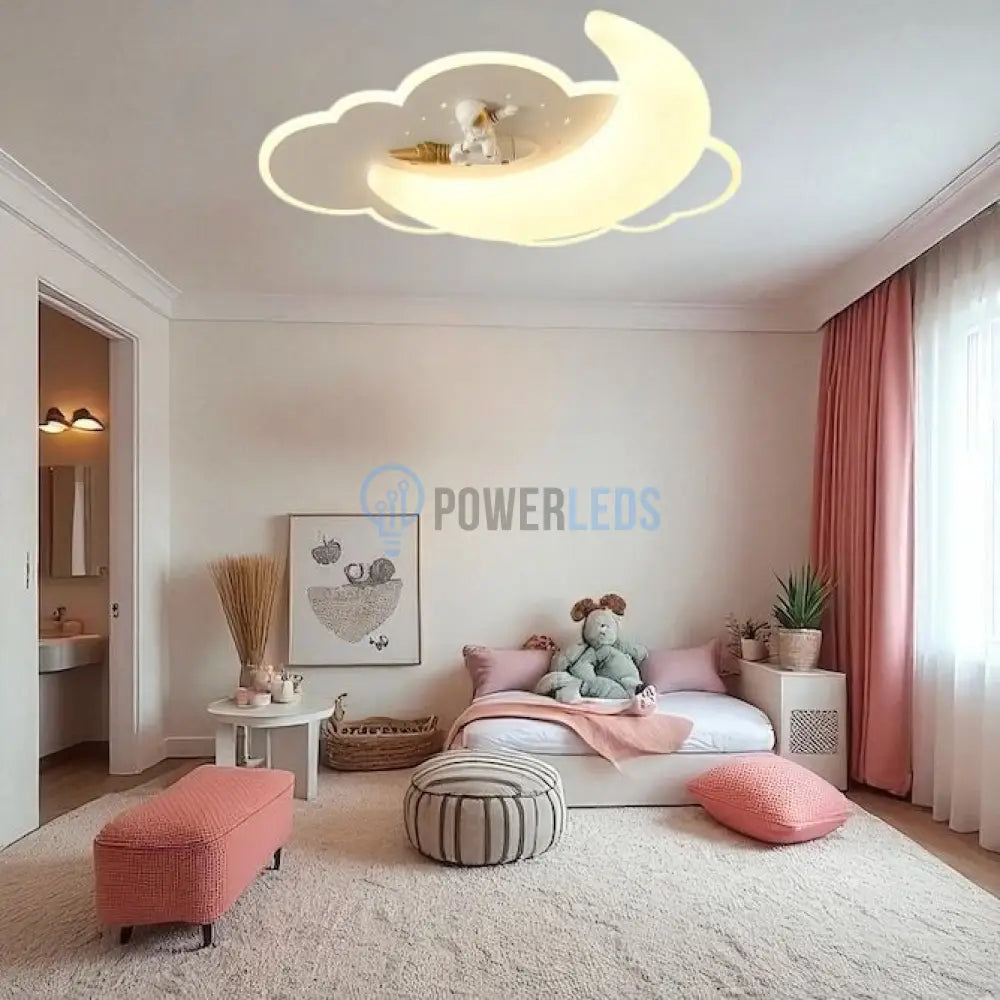Lustra LED Kids Astronaut Echivalent 600W Telecomanda powerleds.ro