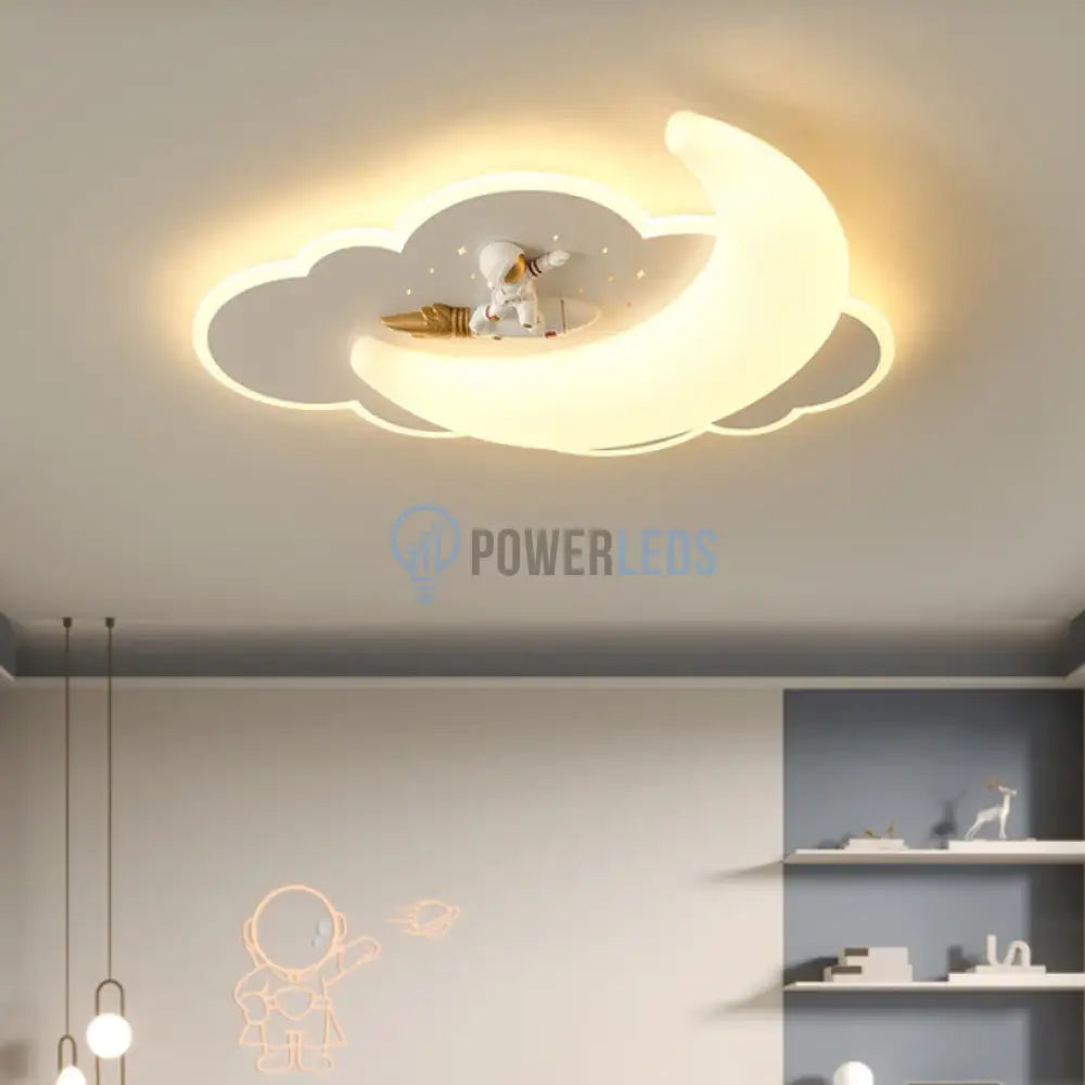Lustra LED Kids Astronaut Echivalent 600W Telecomanda powerleds.ro