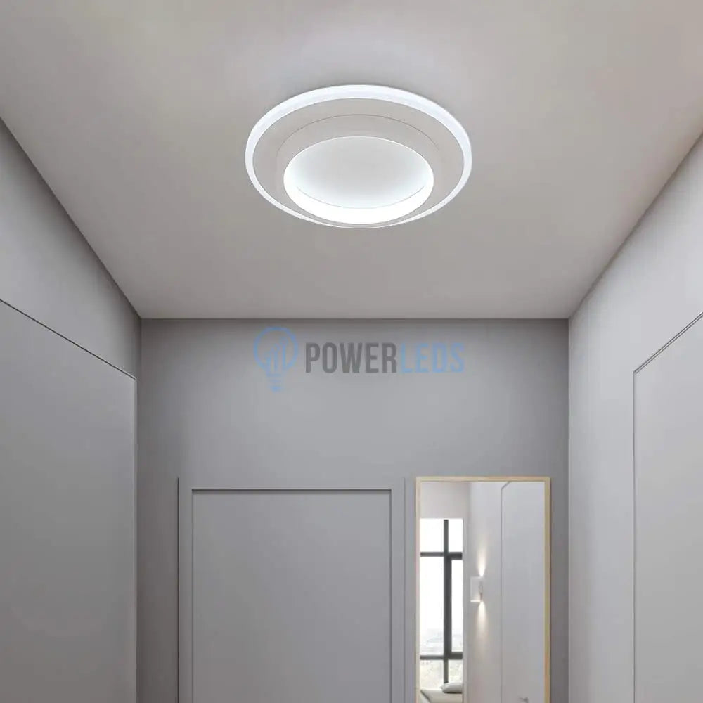 Lustra Led Loki Round Alb Echivalent 200W Lighting Fixtures