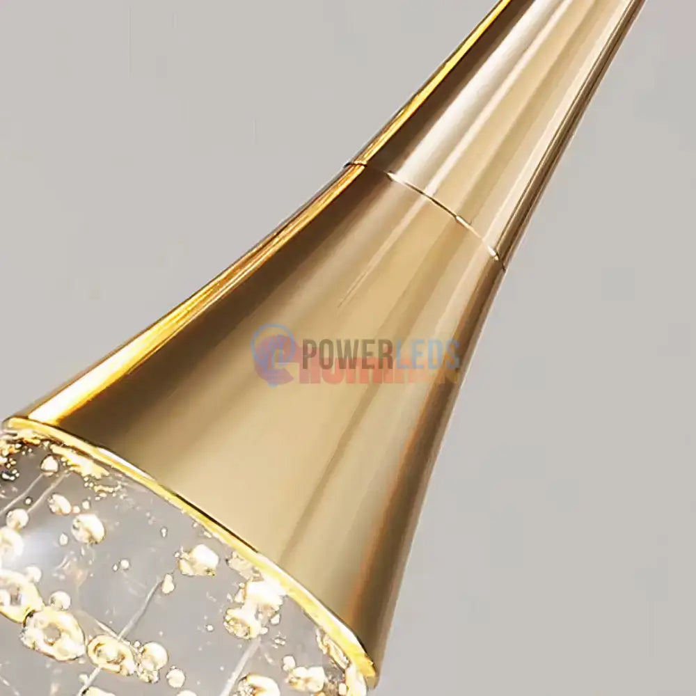 Lustra LED Luxury Crystal Flowing Tears powerleds.ro