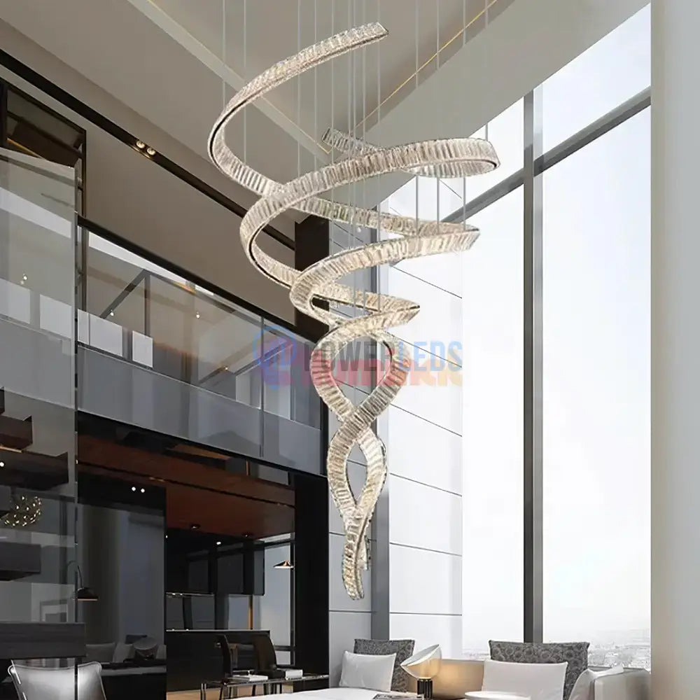 Lustra LED LUXURY Crystal Miravon powerleds.ro