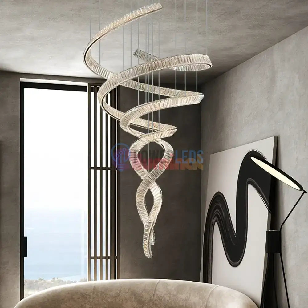 Lustra LED LUXURY Crystal Miravon powerleds.ro