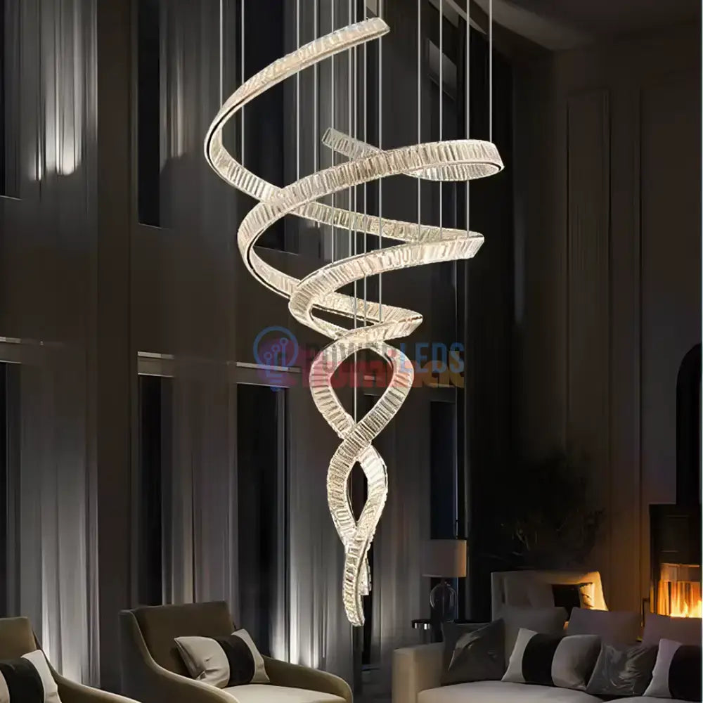Lustra LED LUXURY Crystal Miravon powerleds.ro