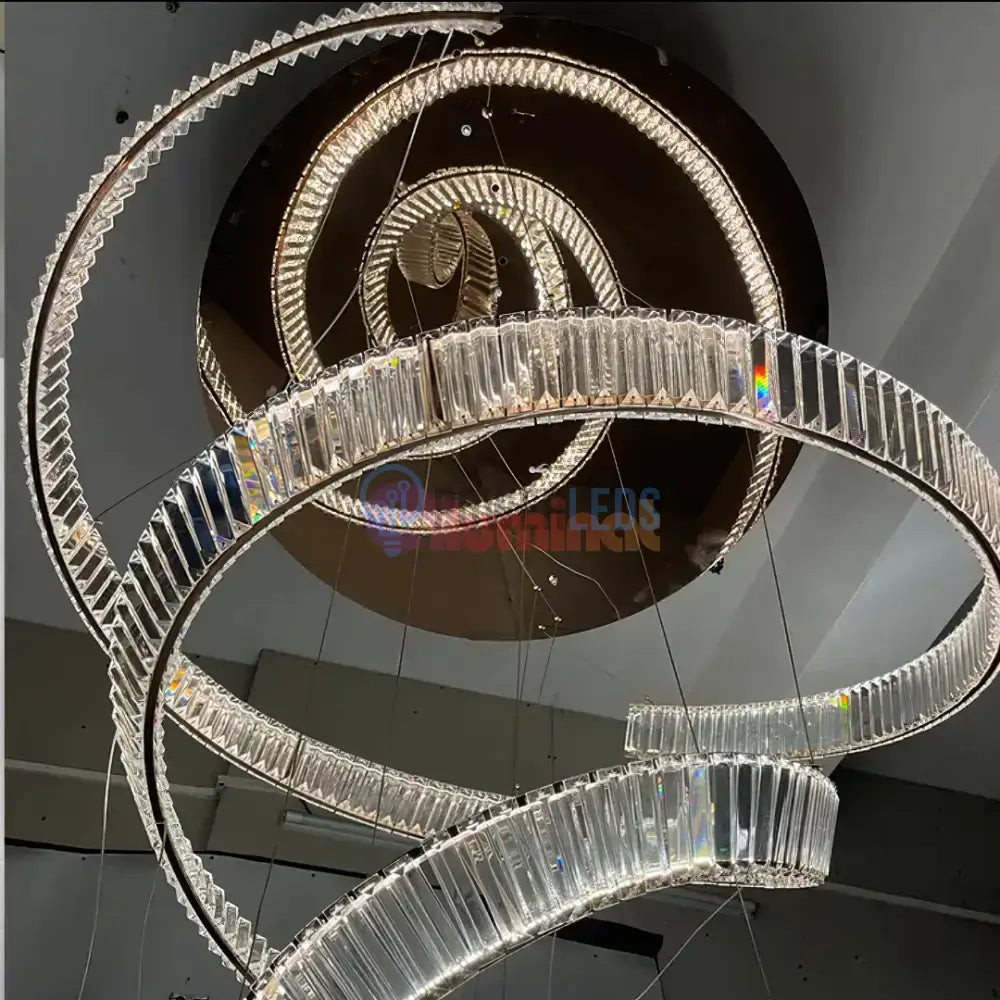 Lustra LED LUXURY Crystal Miravon powerleds.ro