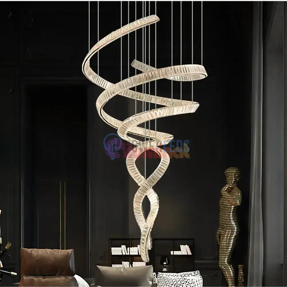 Lustra LED LUXURY Crystal Miravon powerleds.ro
