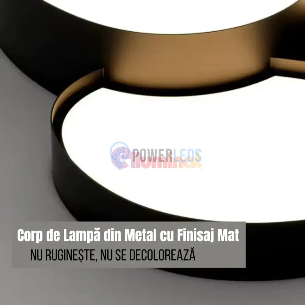 Lustra LED Luxury RISE Echivalent 600W Telecomanda powerleds.ro