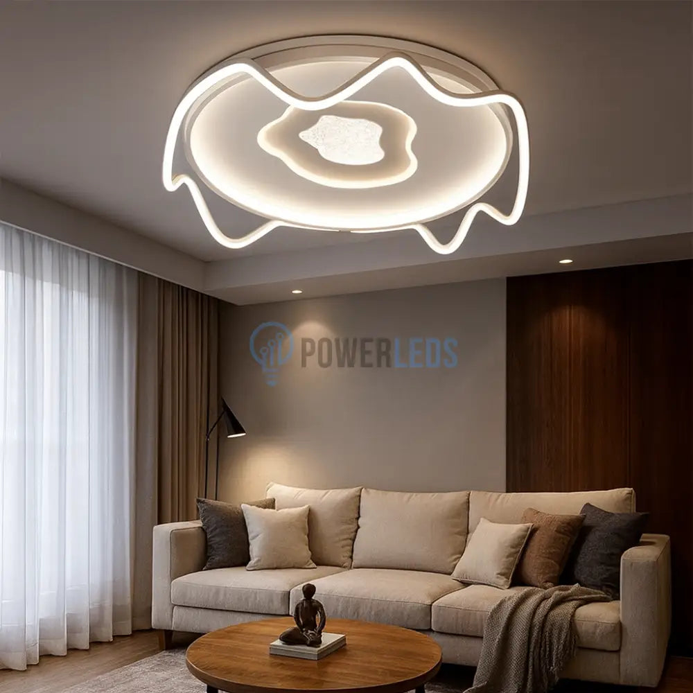 Lustra LED Cosmos Telecomanda Echivalent 400W powerleds.ro