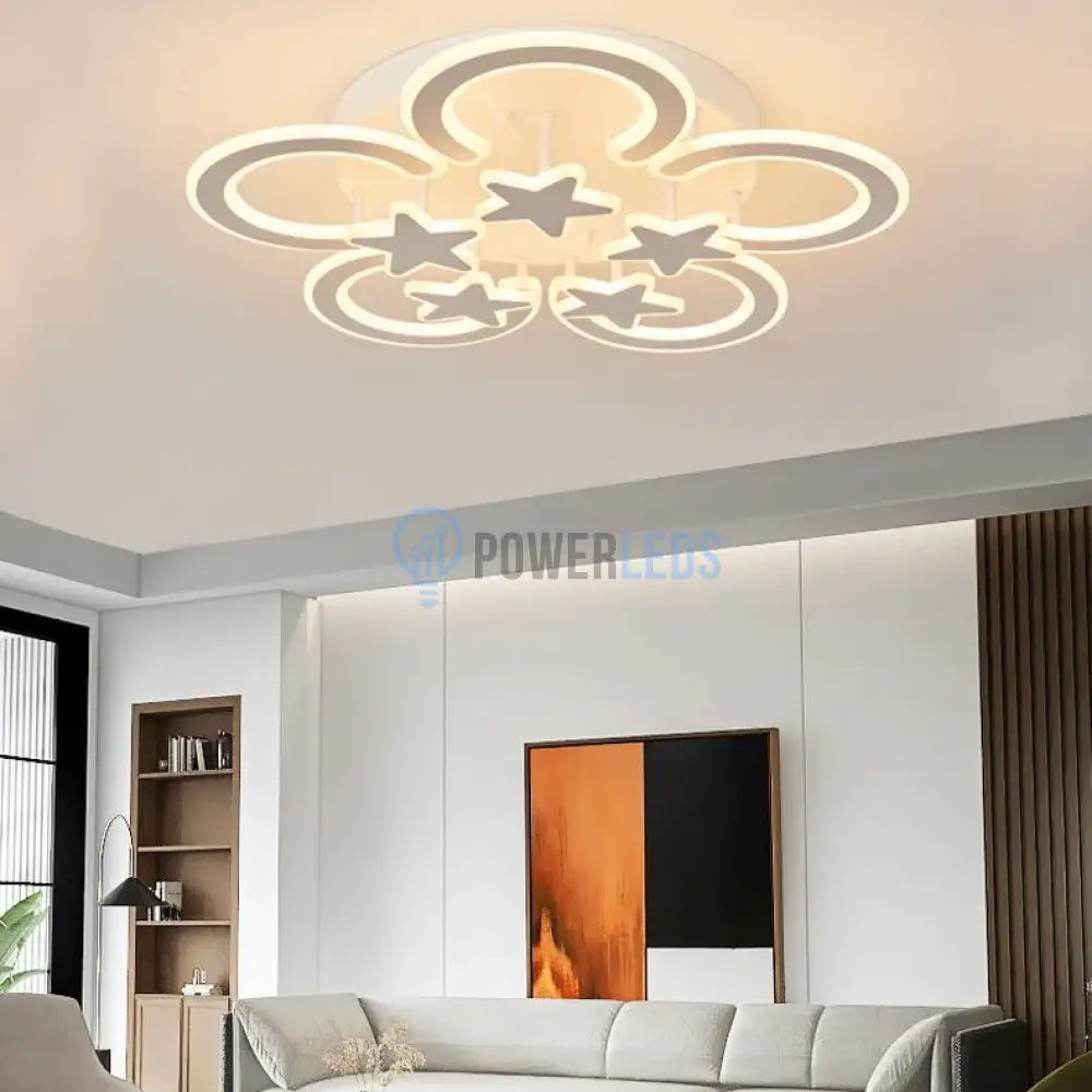 Lustra LED Maxi Moonlight Dreams Echivalent 800W Telecomanda powerleds.ro