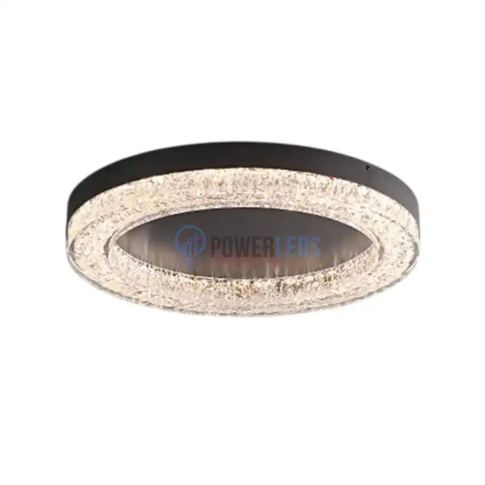 Lustra LED MESA Circle Echivalent 350W Telecomanda NEAGRA / CIRCLE DESIGN Lighting Fixtures