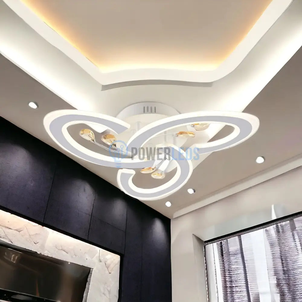 Lustra Led 72W Mini Anna Telecomanda Echivalent 300W Led Ceiling Light