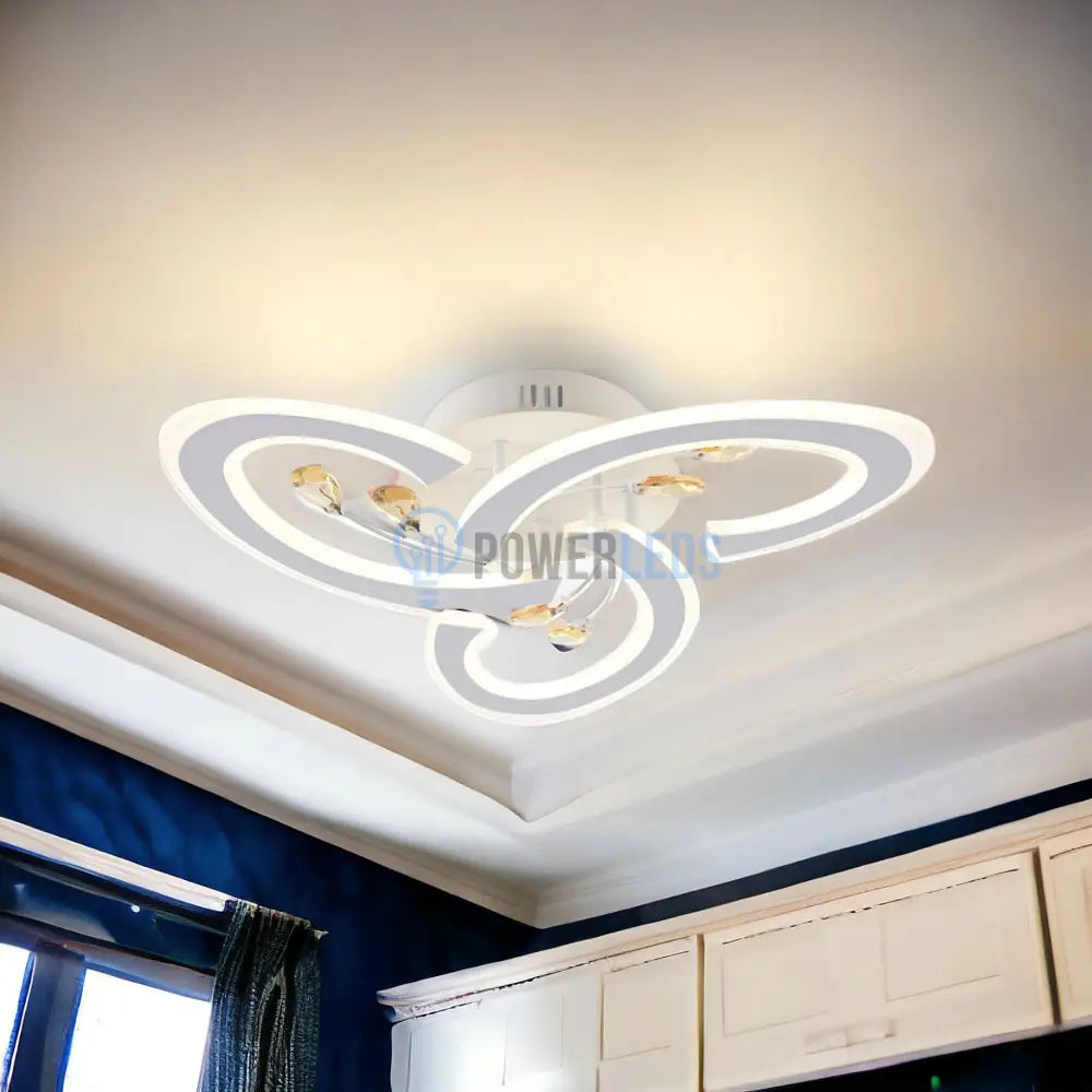 Lustra Led 72W Mini Anna Telecomanda Echivalent 300W Led Ceiling Light