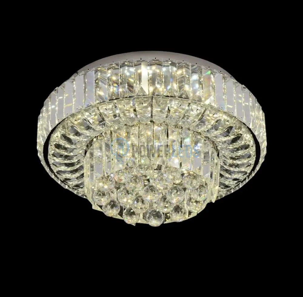 Lustra LED Mini Klyra CRISTAL Echivalent 400W Telecomanda powerleds.ro