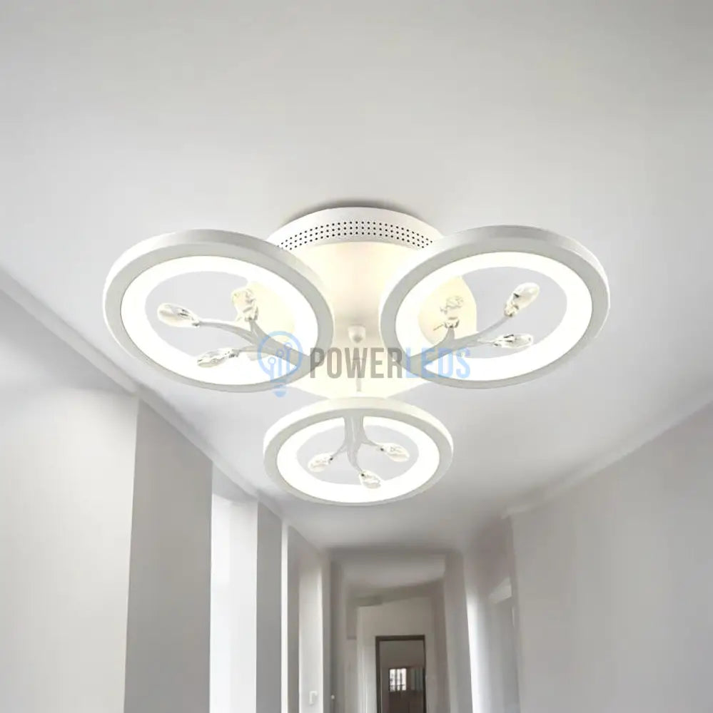 Lustra Led Mini Leaves Telecomanda Echivalent 300W Lighting Fixtures