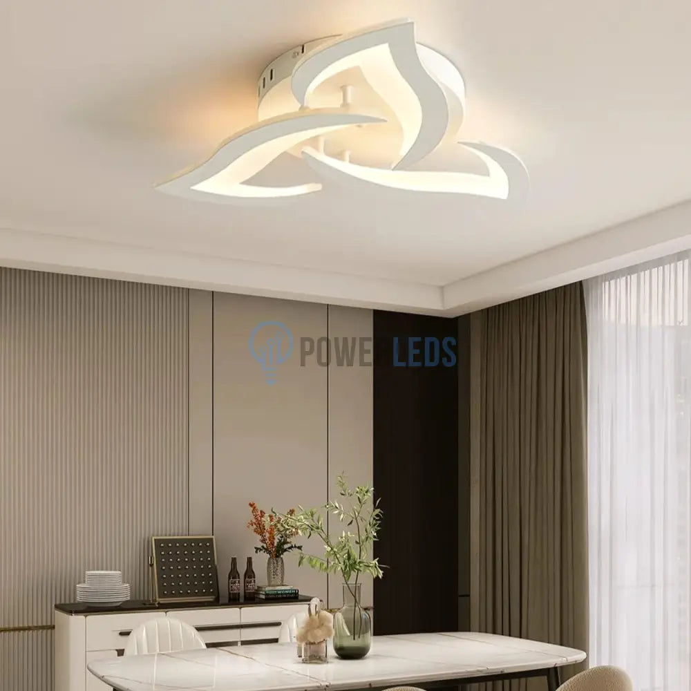 Lustra Led 54W Mini Narcisse Echivalent 250W Telecomanda Lighting Fixtures