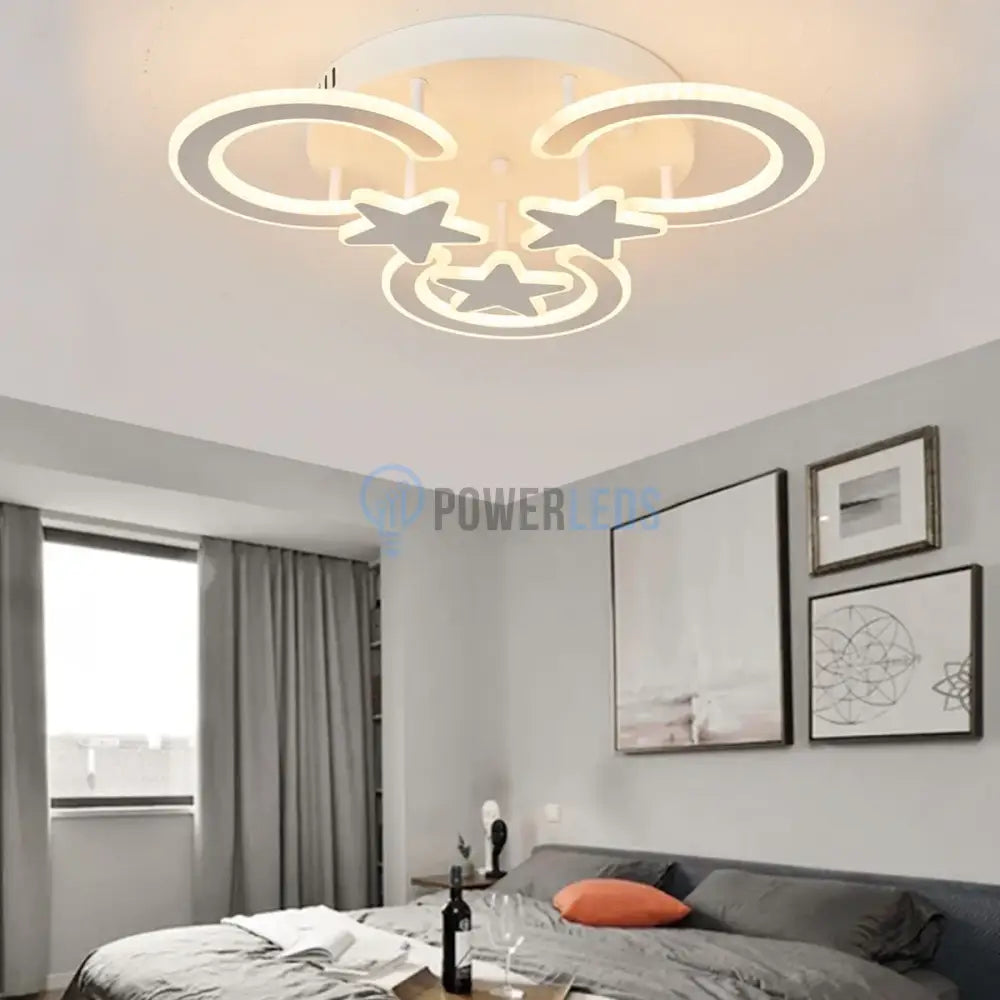 Lustra LED Mini Moonlight Dreams Echivalent 500W Telecomanda powerleds.ro