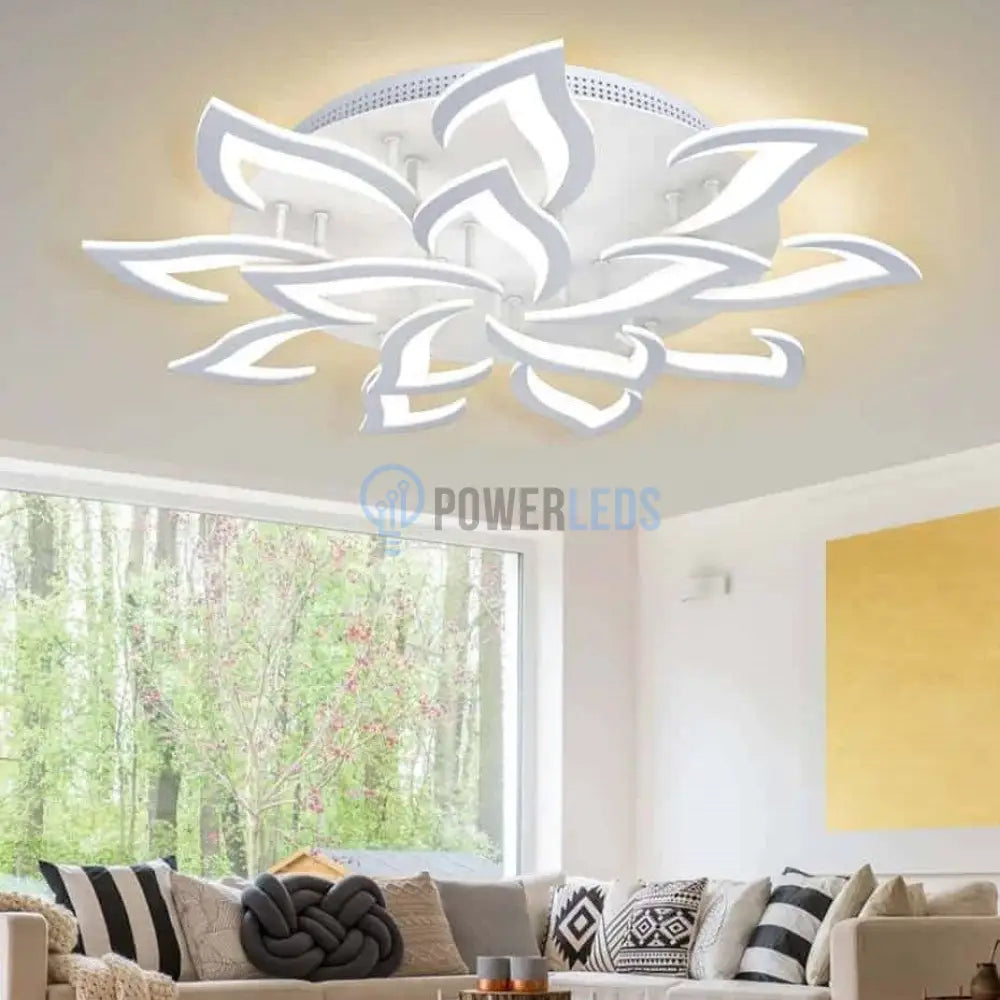 Lustra Led Narcisse Gigant Telecomanda Echivalent 1200W Lighting Fixtures