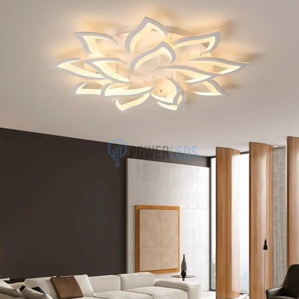 Lustra Led Narcisse Gigant Telecomanda Echivalent 1200W Lighting Fixtures