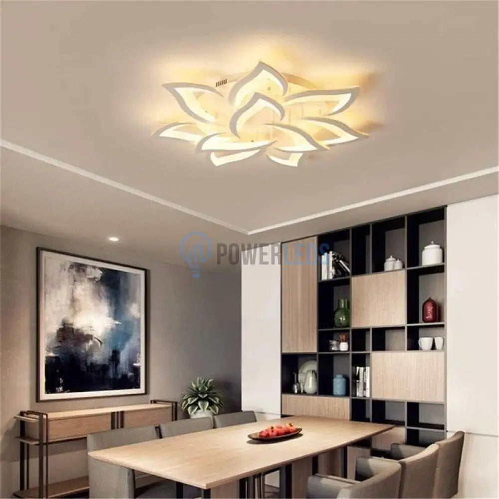 Lustra Led 162W Narcisse Grande Telecomanda Lighting Fixtures