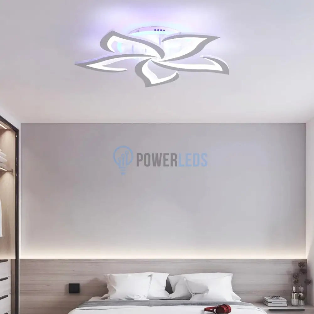 Lustra Led Narcisse Rgb Echivalent 600W Telecomanda