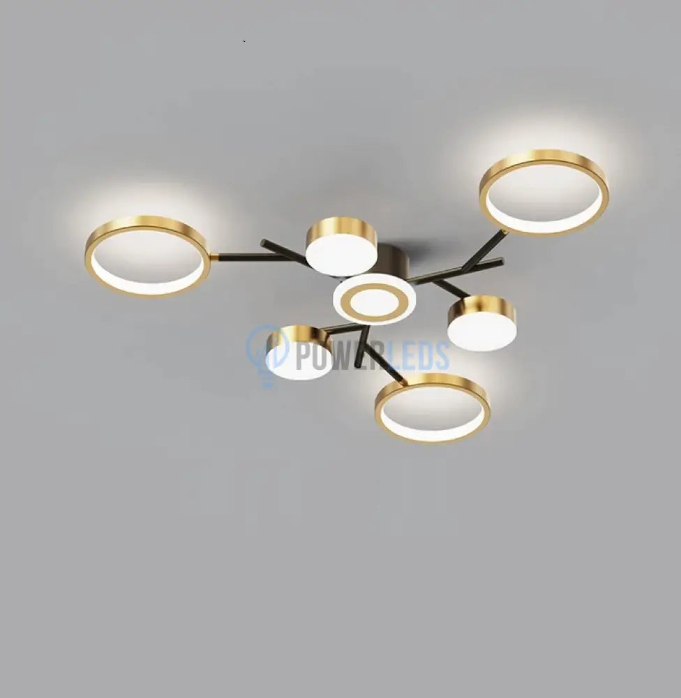 Lustra Led 134W Nordic Style Echivalent 400W Telecomanda