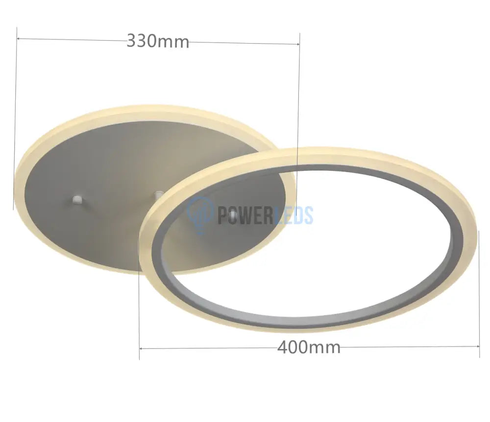 Lustra Led 74W One Circle Design Telecomanda Echivalent 300W Lighting Fixtures