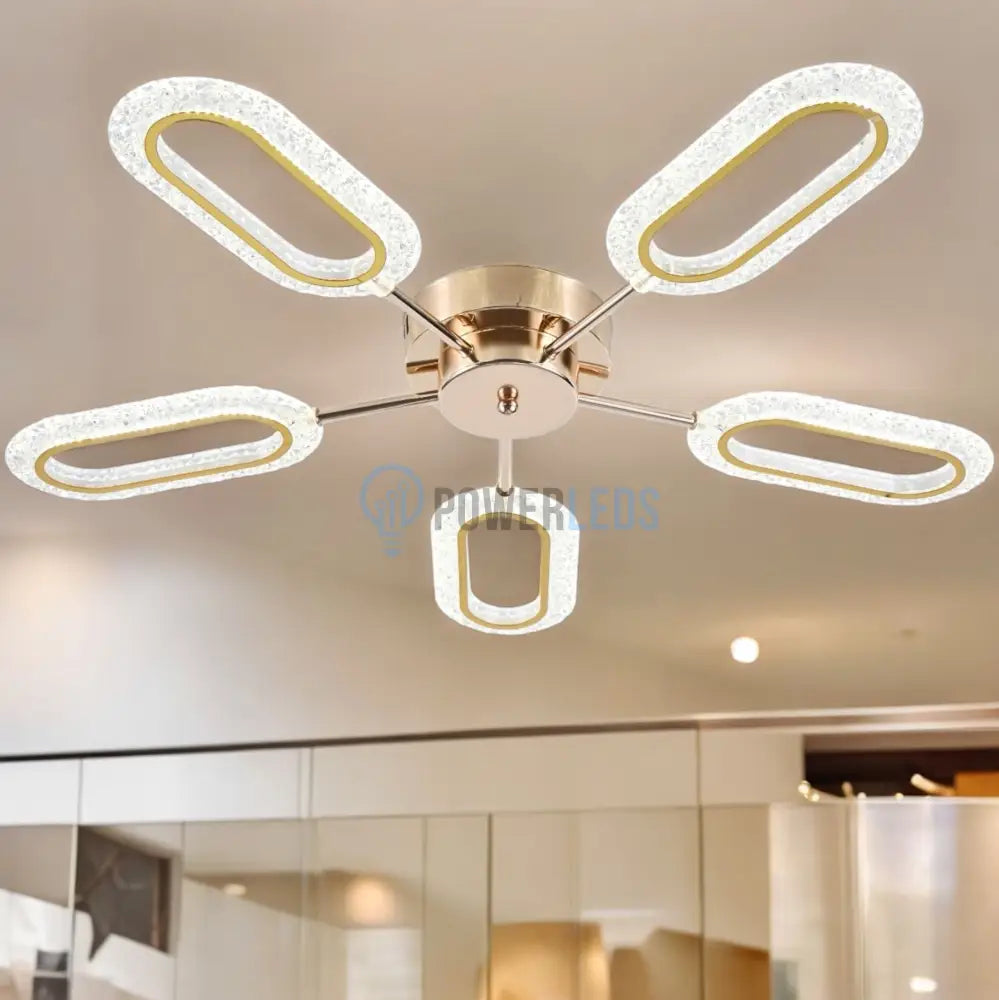 Lustra Led Orient Gold Echivalent 400W Lighting Fixtures
