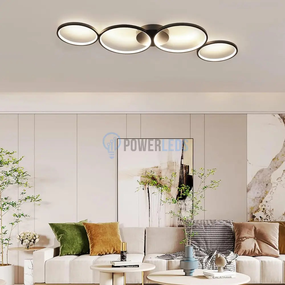 Lustra LED Aplicata 37W BrightCore powerleds.ro