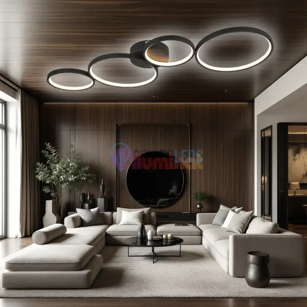Lustra LED Aplicata 37W BrightCore powerleds.ro
