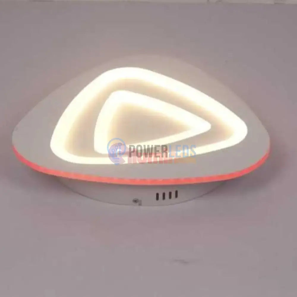 Lustra LED RGB PRISMA Echivalent 200W Telecomanda powerleds.ro