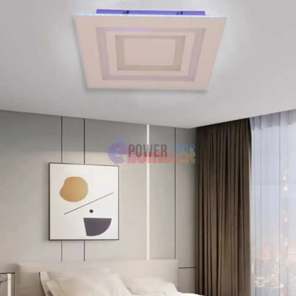Lustra LED RGB VEGA Echivalent 500W Telecomanda powerleds.ro