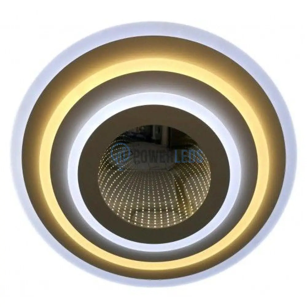 Lustra Led 174W Round 3D Levels Telecomanda Lighting Fixtures