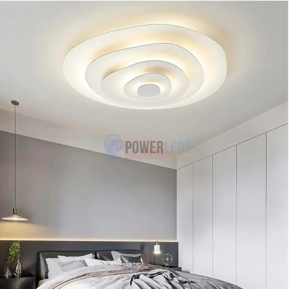 Lustra LED Scarlet Levels SMART Echivalent 600W Telecomanda ALBA / 50CM / MINIMALIST DESIGN Lighting Fixtures