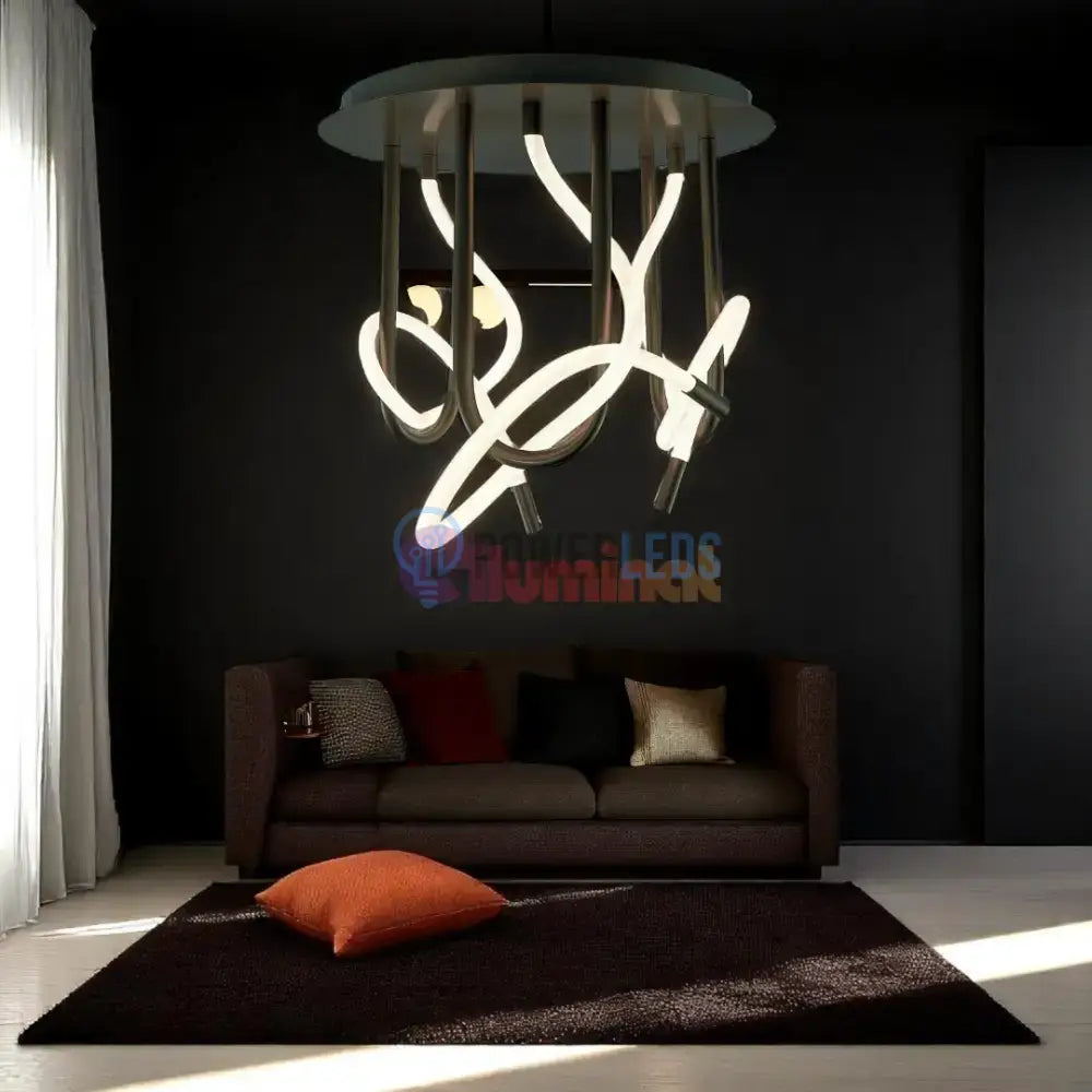 Lustra LED SUFITOWA 3 Functii Echivalent 400W powerleds.ro