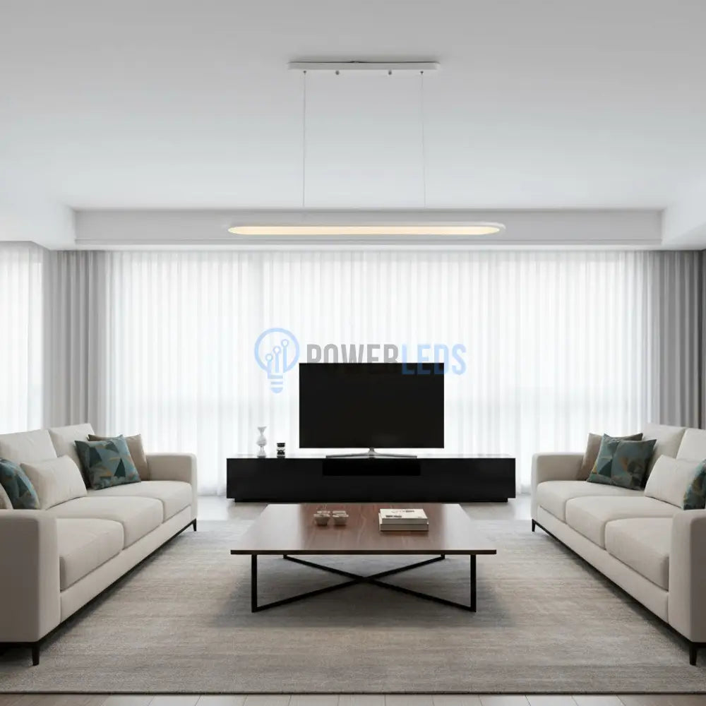 Lustra LED SURF Suspendata White Echivalent 300W Lighting Fixtures