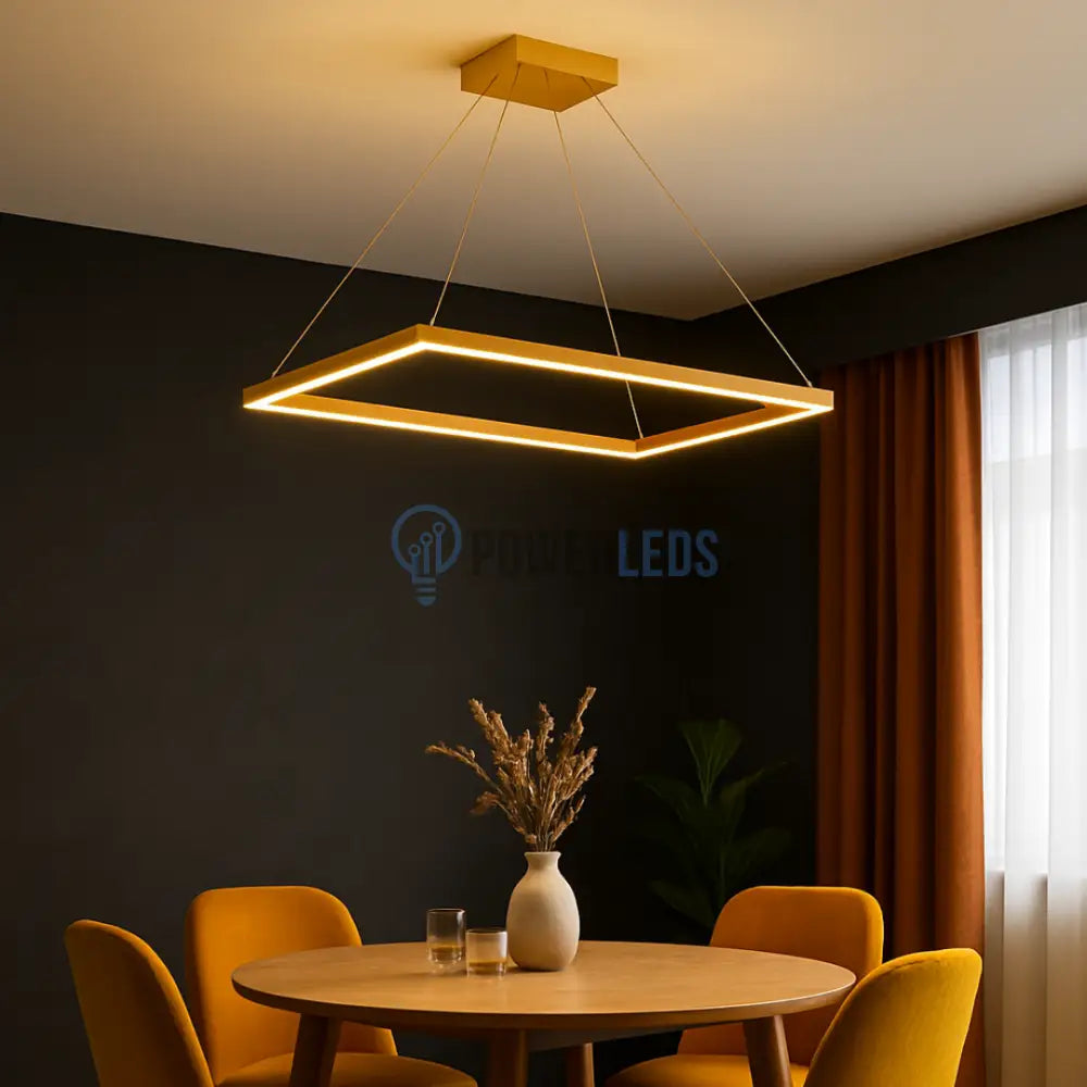 Lustra LED Suspendata Gold GlowFix (Copy) powerleds.ro