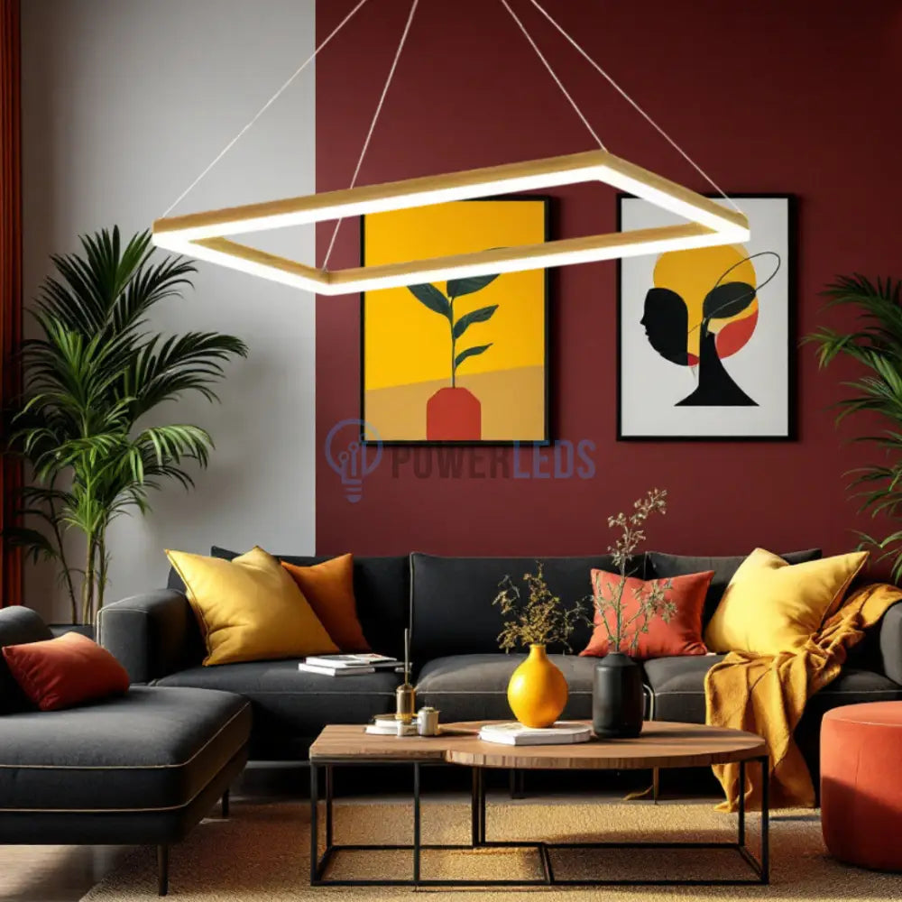 Lustra LED Suspendata Gold GlowFix (Copy) powerleds.ro
