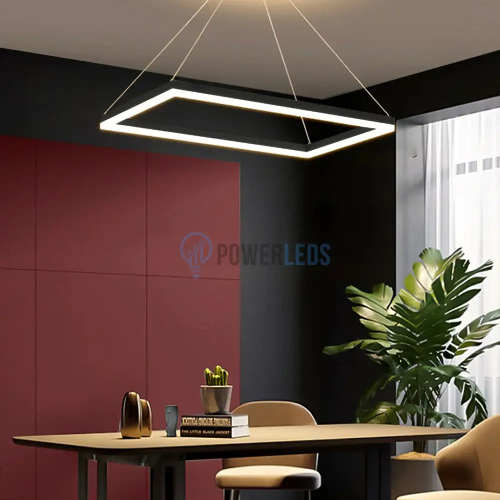Lustra LED Suspendata Black GlowFix (Copy) powerleds.ro
