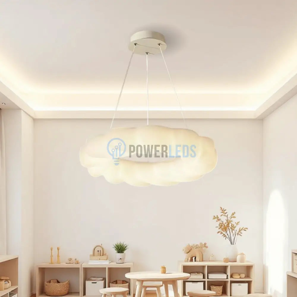 Lustra LED 120W Fluffy Cloud Telecomanda 5571 (DD) ALBA / 50CM / KIDS Lighting Fixtures