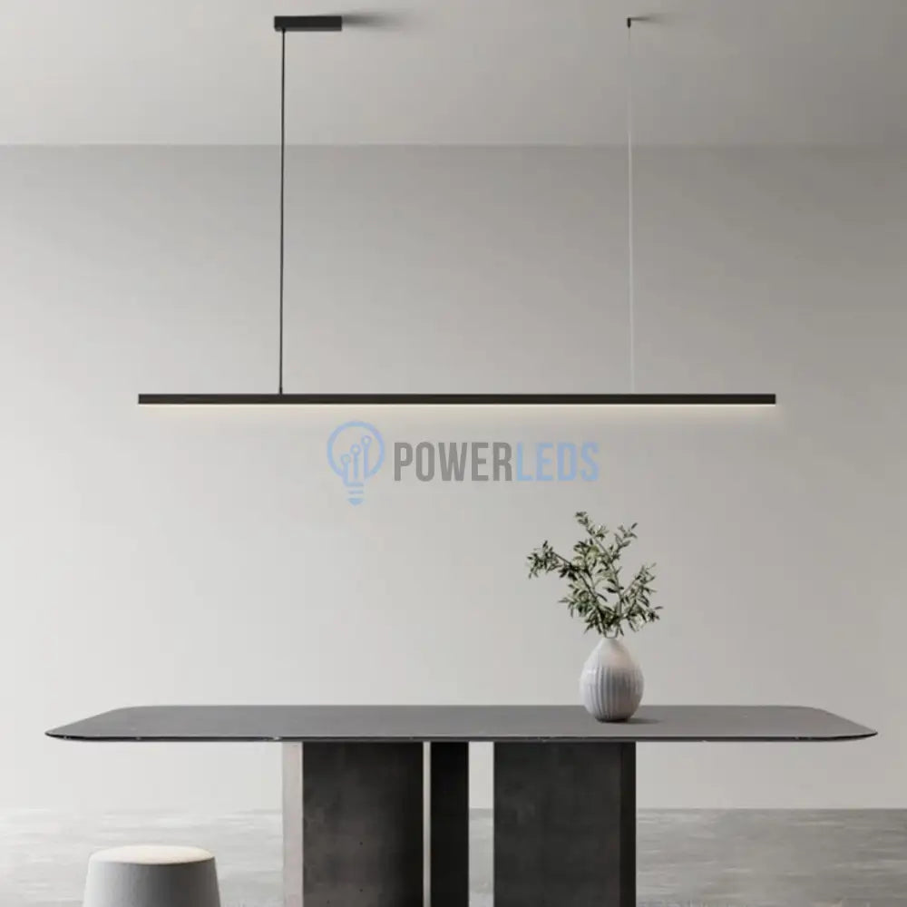 Lustra LED 36W OFFICE Suspendata Black cu Telecomanda SE-P1936-100 BK NEAGRA / SUSPENDATE Lighting Fixtures